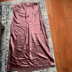 Park & Fifth Satin Dress size L